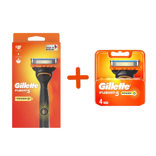 Gillette Fusion 5 Power Set 4er-Pack