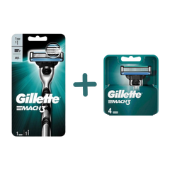 Gillette Mach 3 Rasierer Set