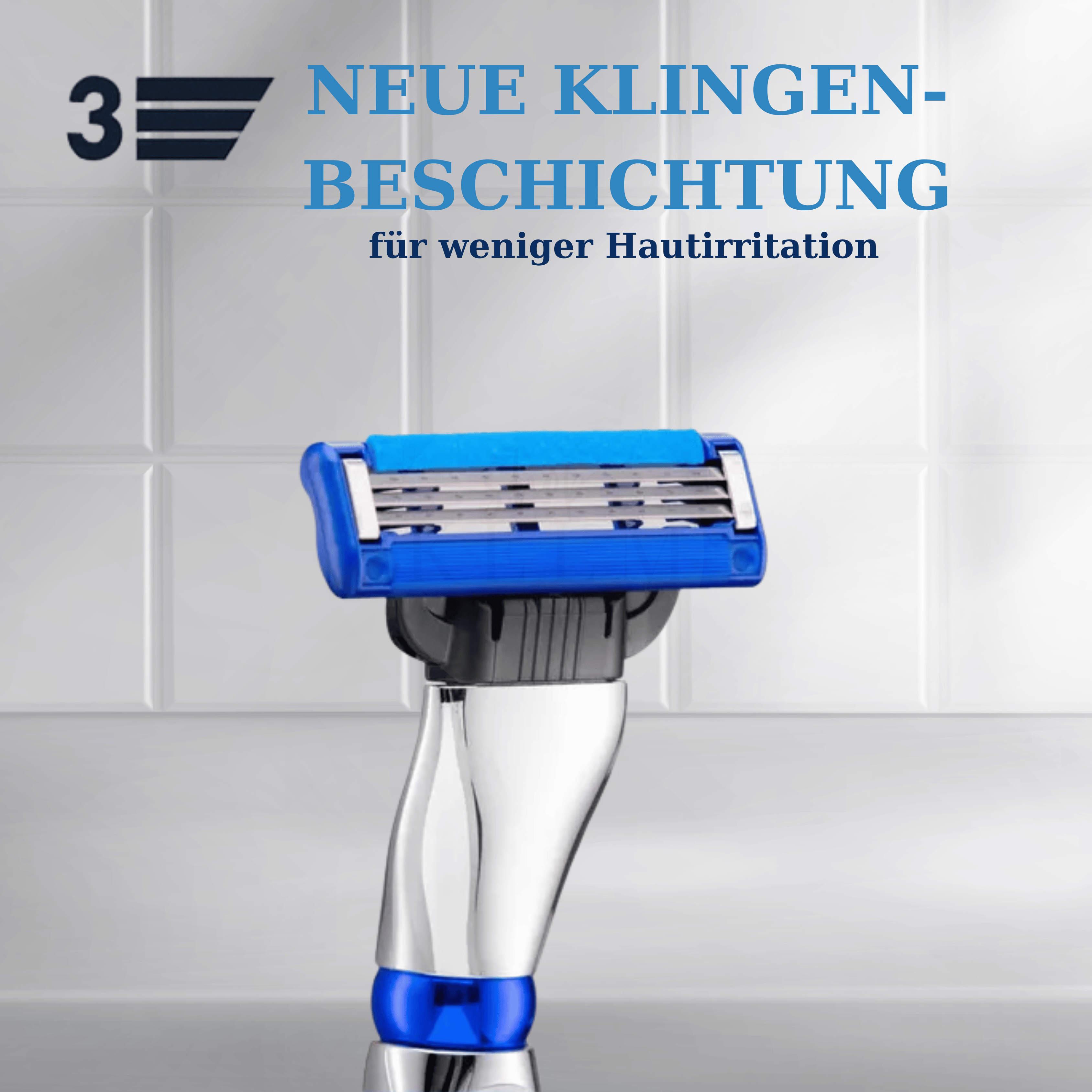 Gillette Mach3 Turbo Rasierklingen mit neuer Beschichtung für weniger Hautirritationen