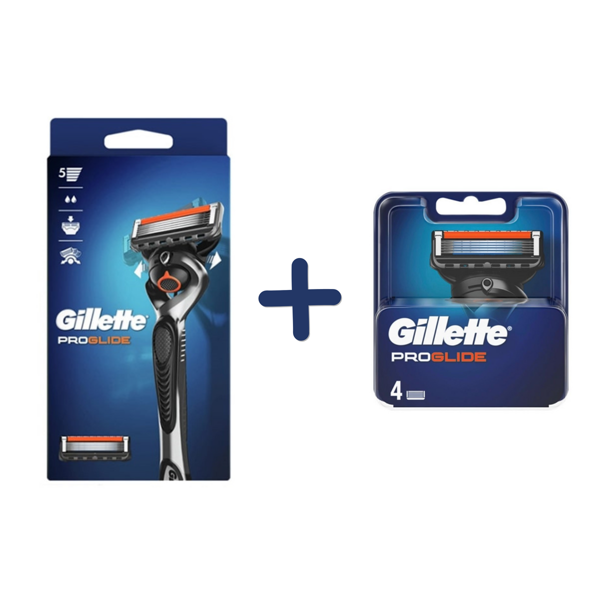 Gillette Rasierer ProGlide Set mit 6-Klingen