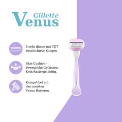 Gillette Venus Breeze Rasierer Beschreibung