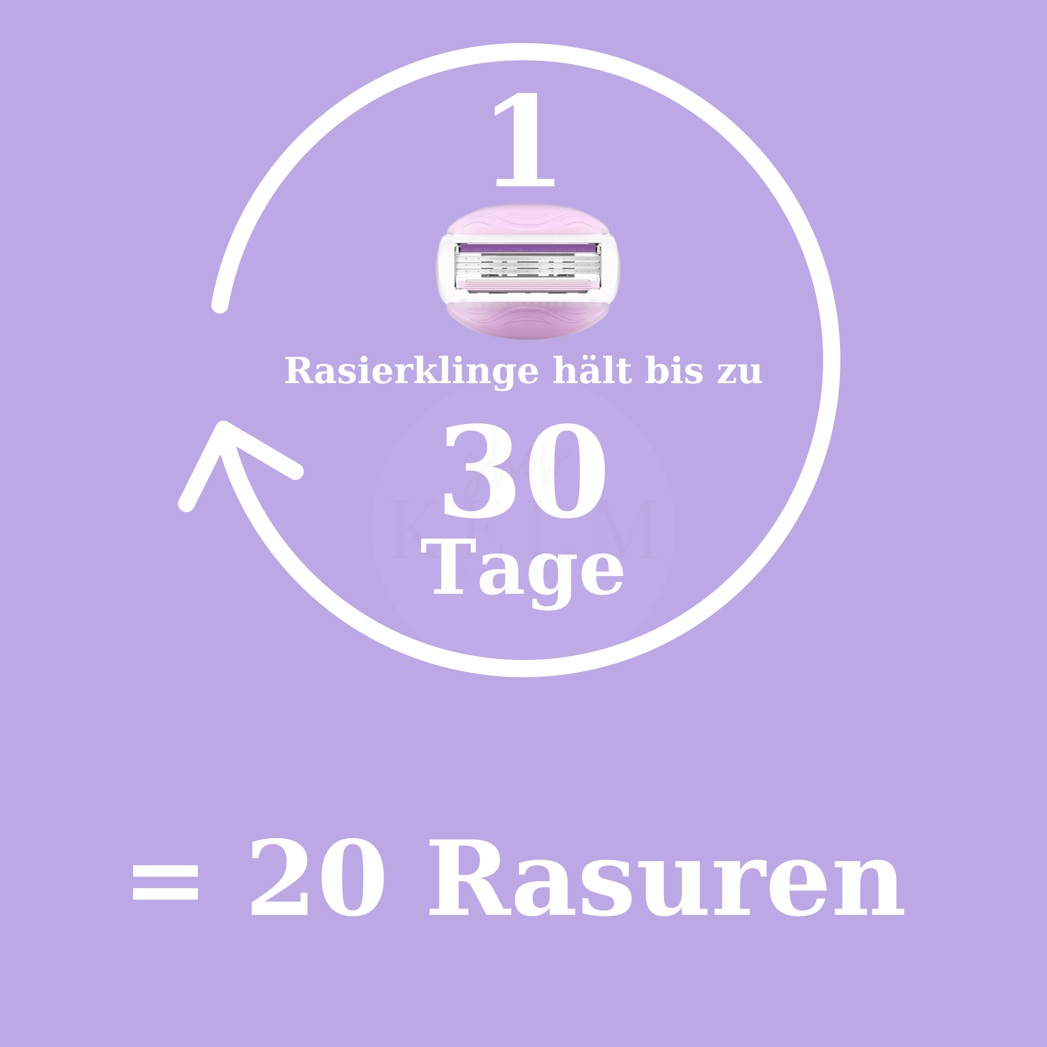 Gillette Venus Comfortglide Breeze 1 Rasierklinge 30 Tage