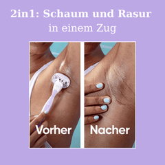 Venus Breeze - Schaum und Rasur in einem Zug