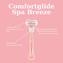 Gillette Venus Spa Breeze Rasierer Produkteigenschaft