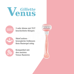 Gillette Venus Spa Breeze Rasierer Beschreibung