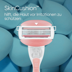 Gillette Venus SkinCushion schützt vor Hautirritationen