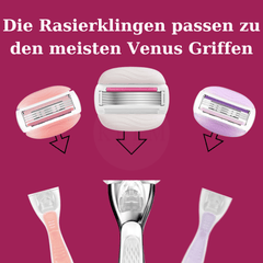 Gillette Venus Comfortglide Sugarberry Rasierklingen - 3er Pack
