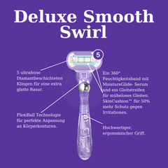Gillette Venus Deluxe Rasierer Produkteigenschaft