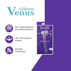 Gillette Venus Deluxe Rasierer Beschreibung