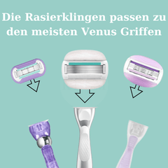 Pro Comfortglide Sensitive Klingen passen auf alle Venus Handgriffen