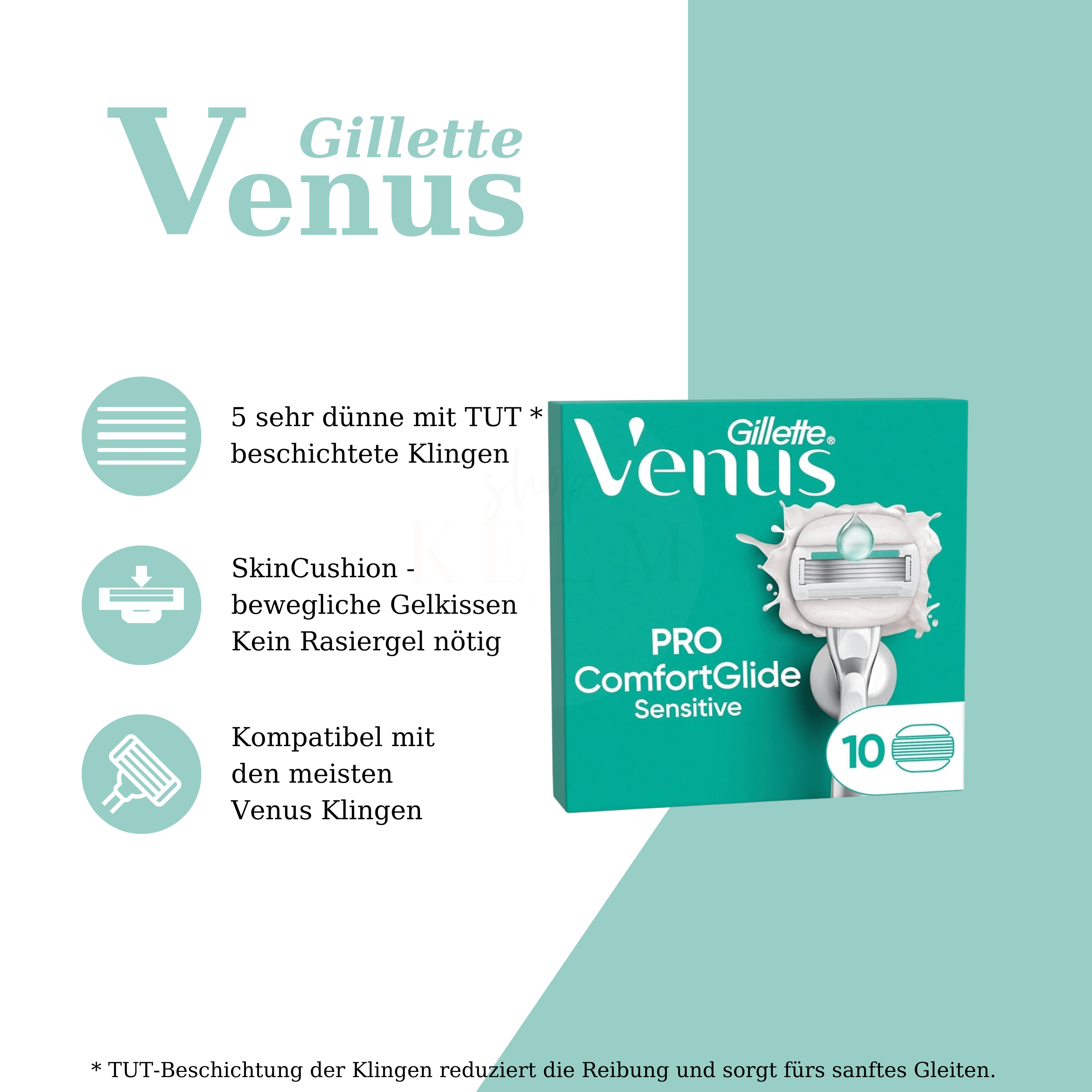 Venus Pro Comfortglide Sensitive 