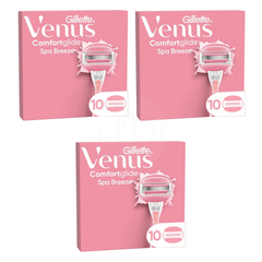 Gillette Venus Comfortglide Spa Breeze Original Ersatzklingen Packungsübersicht