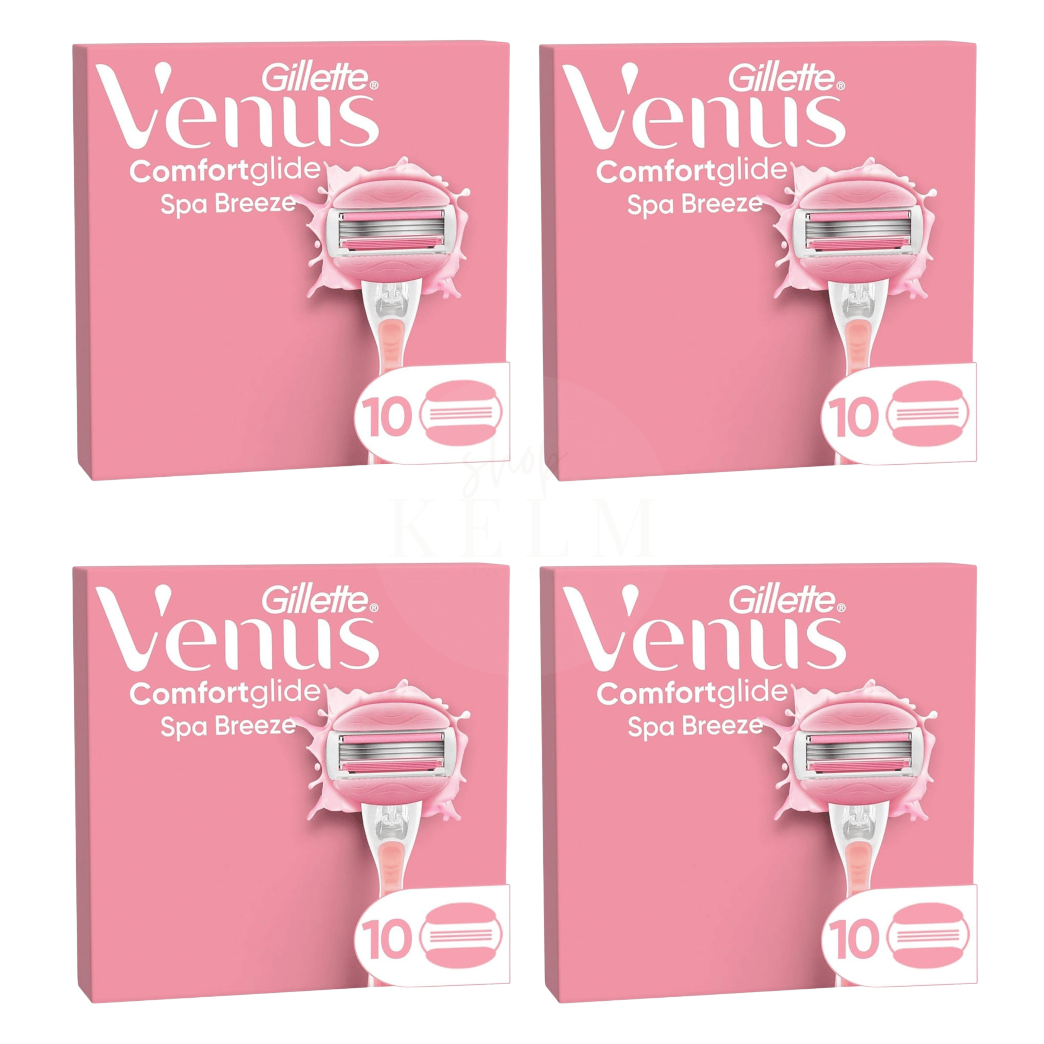 Gillette Venus Comfortglide Spa Breeze Original Ersatzklingen Mehrfachpackungen