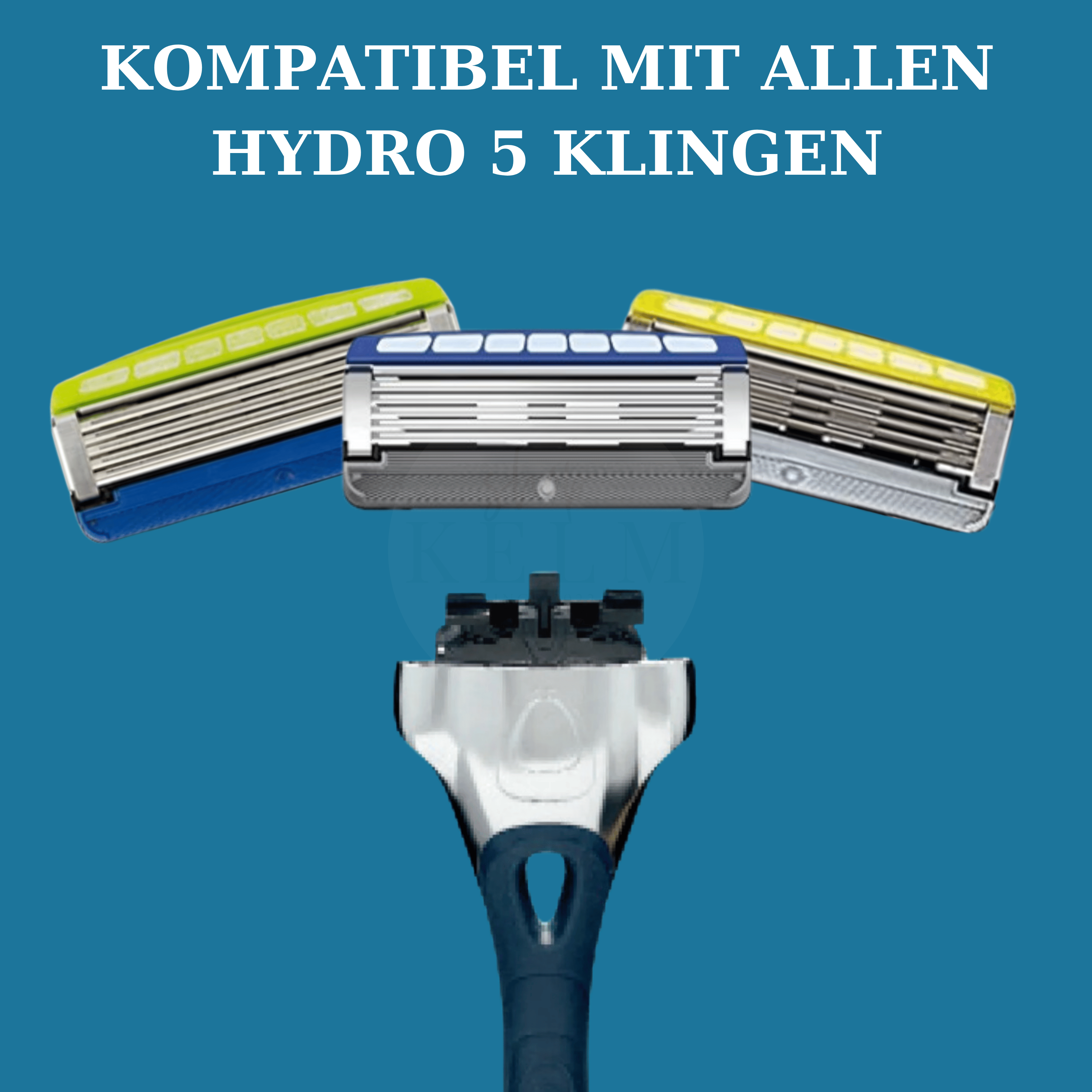 Wilkinson Hydro 5 Rasierer kompatibel mit allen Hydro 5 Ersatzklingen