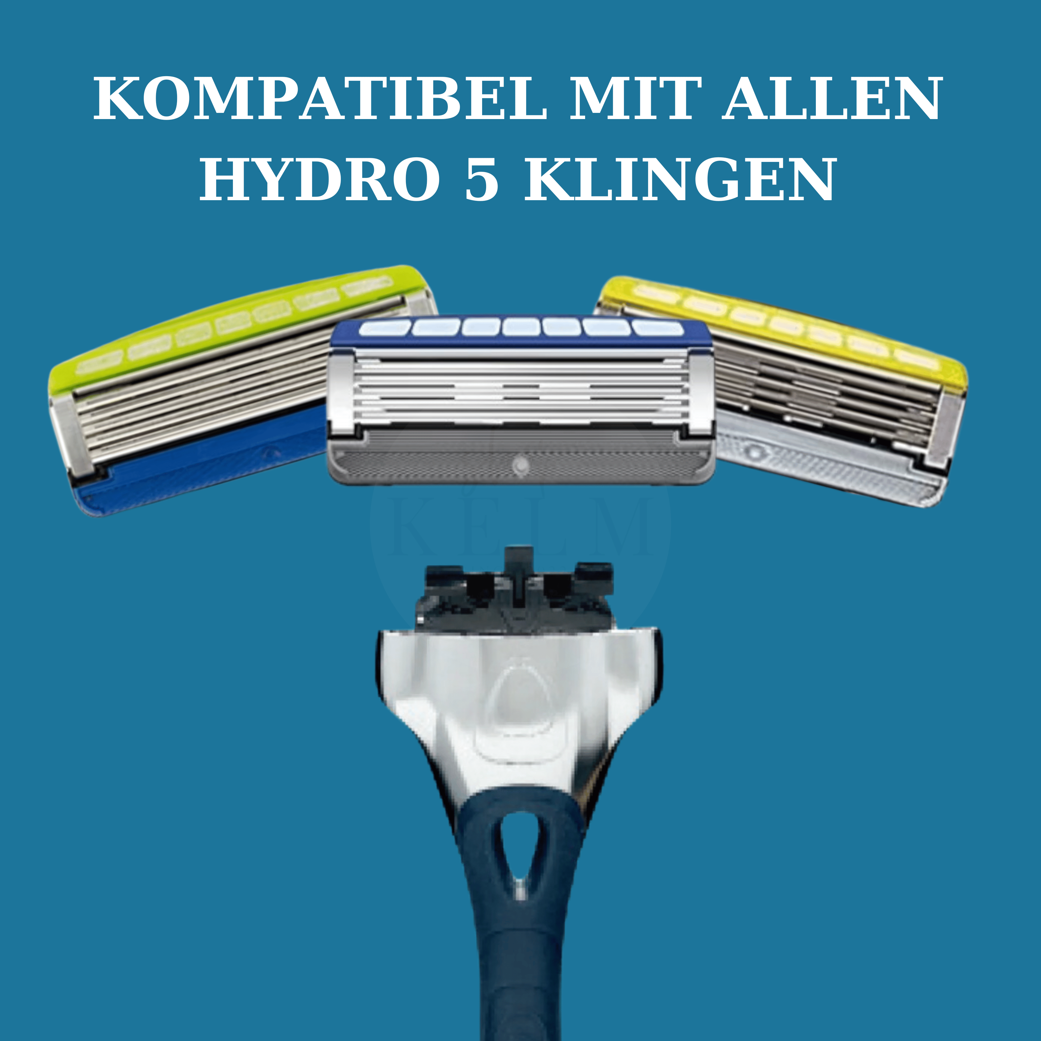 Wilkinson Hydro 5 Rasierer kompatibel mit allen Hydro 5 Ersatzklingen