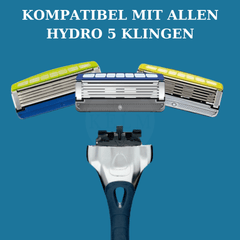 Wilkinson Hydro 5 Rasierer kompatibel mit allen Hydro 5 Ersatzklingen