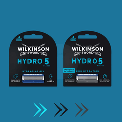 Wilkinson Sword Hydro 5 Skin Hydration neue Verpackung Ersatzklingen 4er Pack Blades