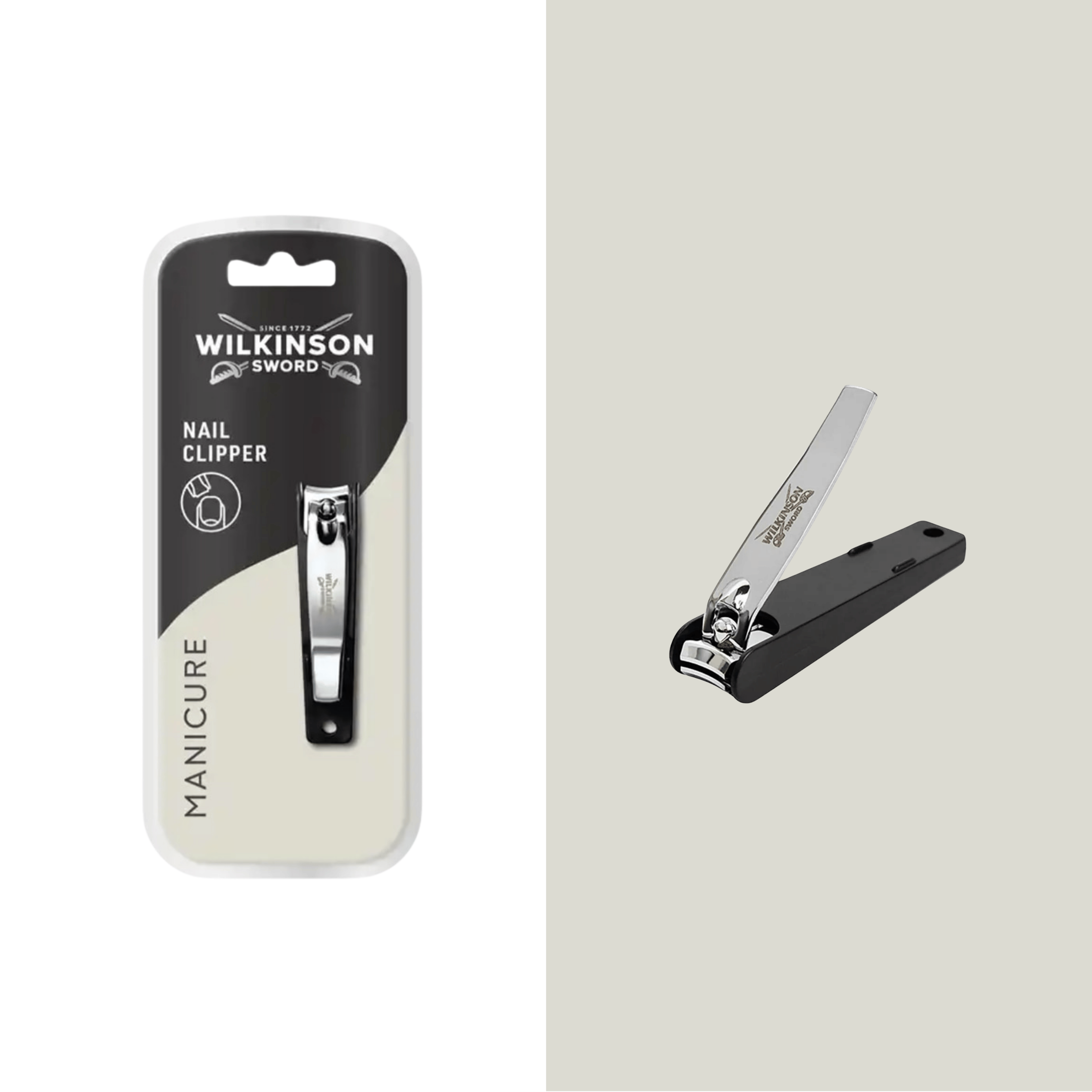 Wilkinson Sword Nagelknipser Maniküre Edelstahl Produktbild freigestellt