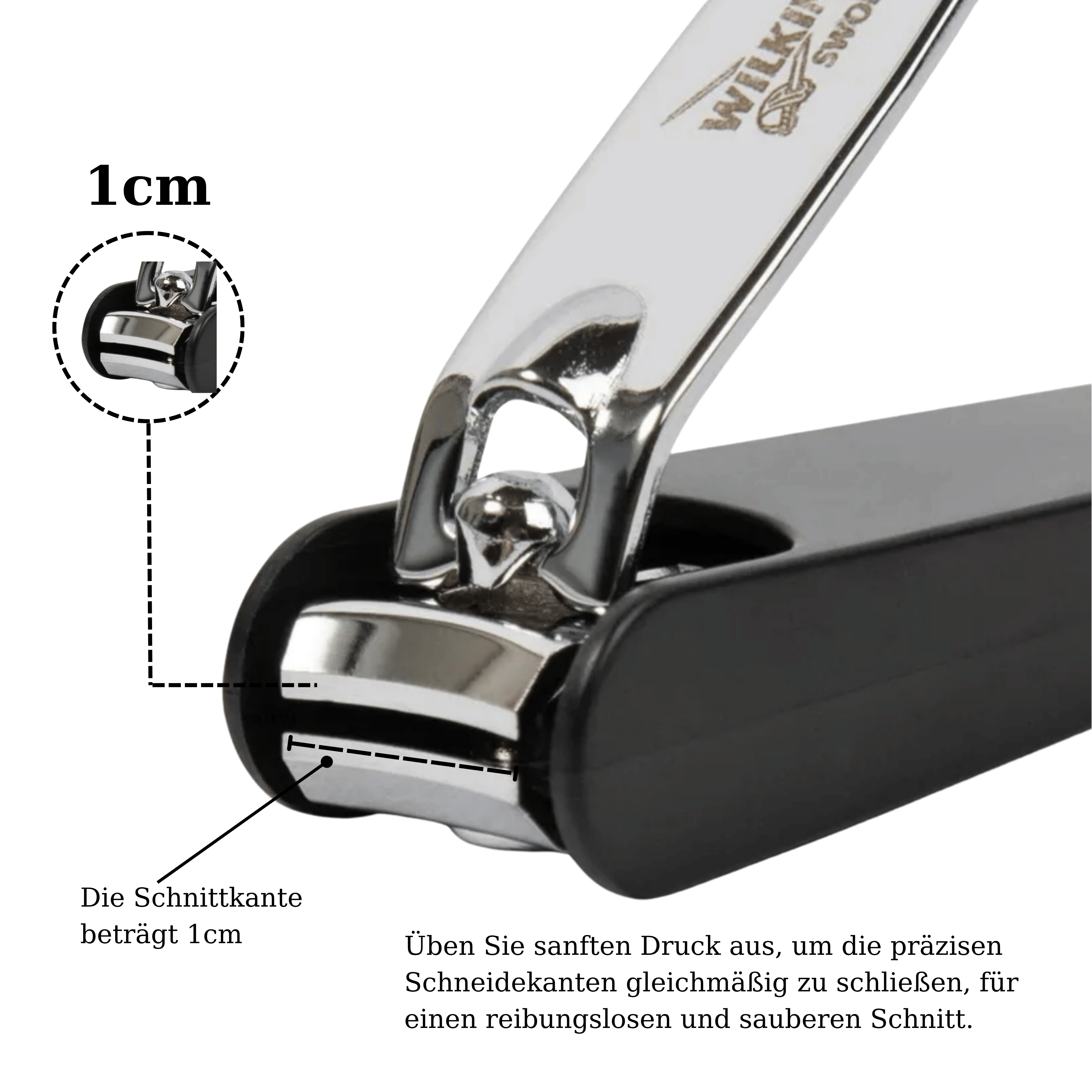 Wilkinson Sword Nagelknipser Maniküre Edelstahl Fingernägel