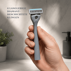 Wilkinson Sword Quattro 4 Skin Protection Rasierklingen kompatibel mit der gesamten Quattro Serie für eine gründliche und hautschonende Rasur.