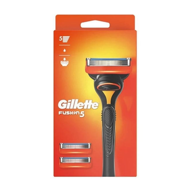 Gillette Fusion 5 Rasierer Set mit 3 Ersatzklingen