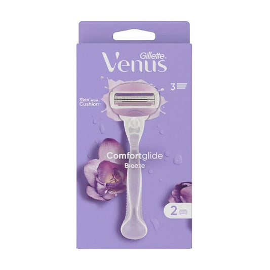 Gillette Rasierer Venus Comfortglide Breeze inkl. 2 Klingen