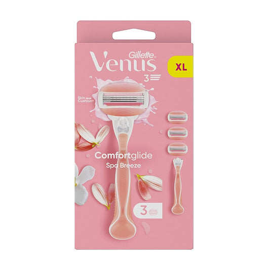 Gillette Rasierer Venus Comfortglide Spa Breeze inkl. 3 Klingen