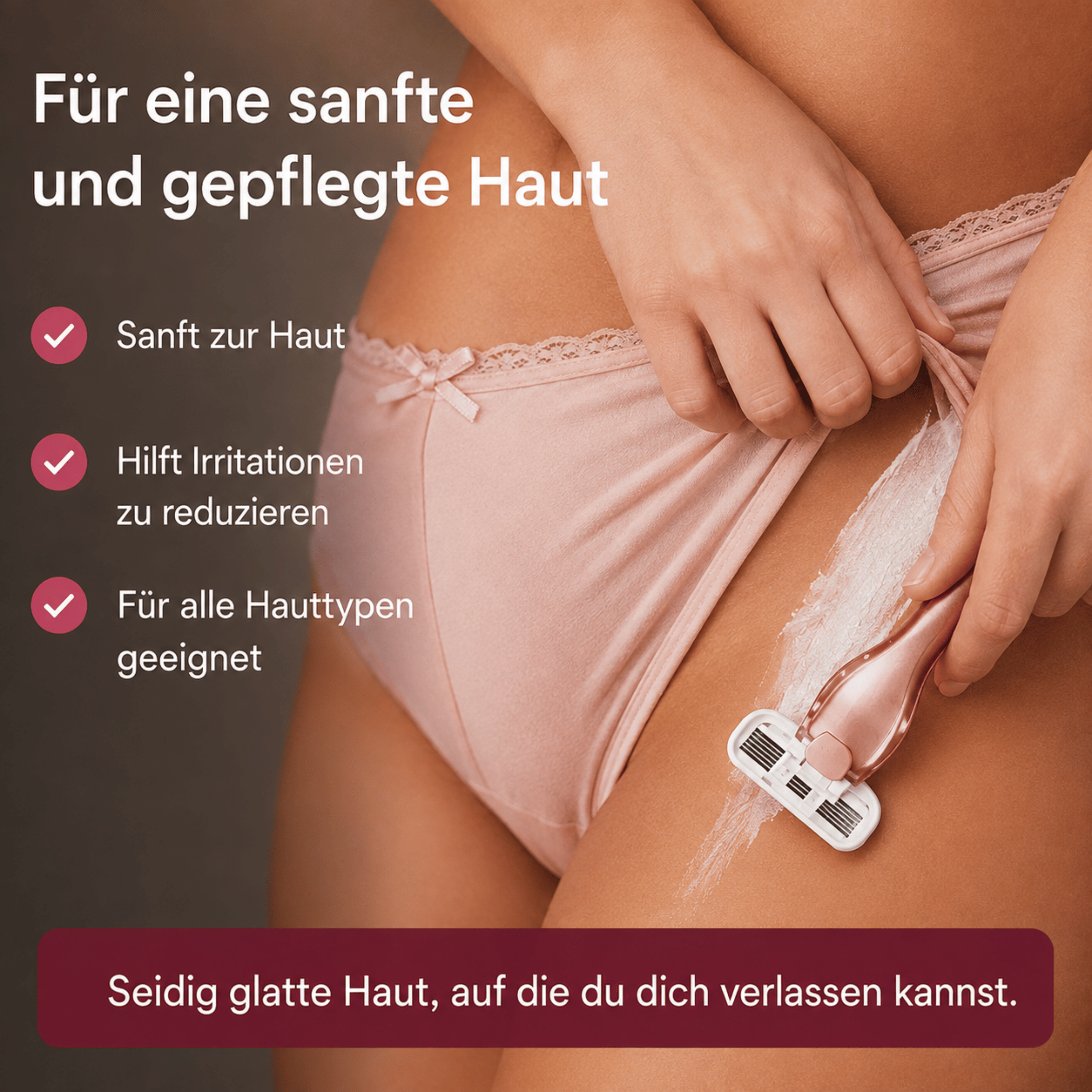 Wilkinson Intuition Complete Care Damenrasierer für eine sanfte und gepflegte Körperrasur