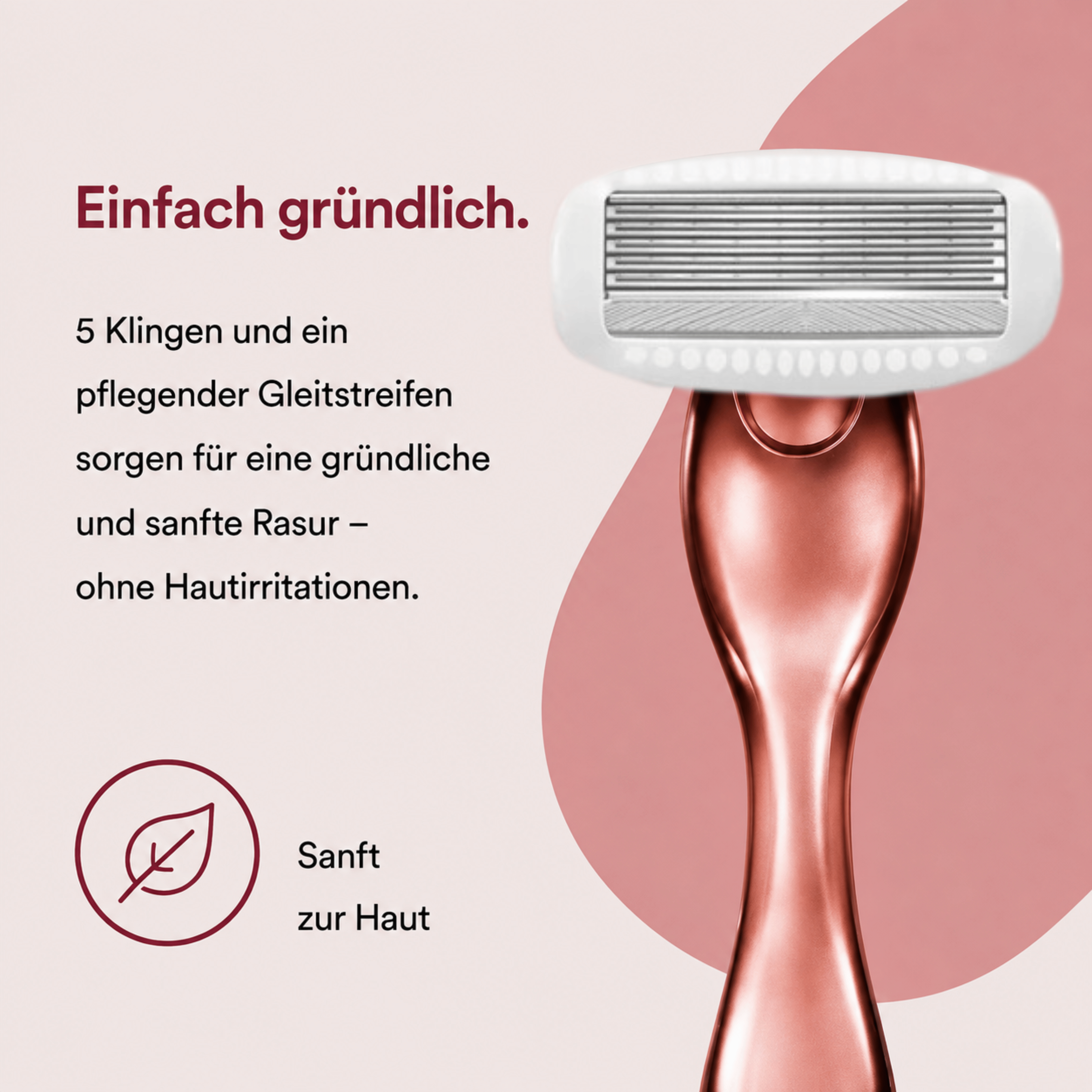 Wilkinson Intuition Complete Care mit 5 Klingen und pflegendem Gleitstreifen für eine sanfte Rasur