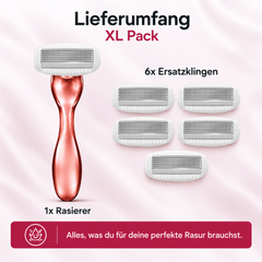 Wilkinson Intuition Complete Care XL Pack mit Rasierer und 6 Klingen