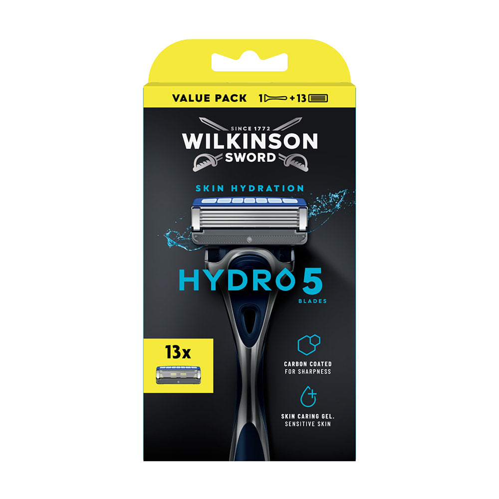 Wilkinson Hydro 5 Skin Hydration Rasierer mit 13 Klingen