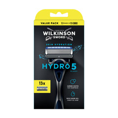 Wilkinson Hydro 5 Skin Hydration Rasierer mit 13 Klingen