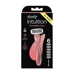Wilkinson Sword Intuition Complete Care Damenrasierer mit 6 Klingen im XL Pack