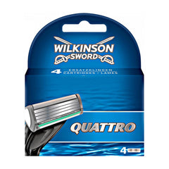 Wilkinson Sword Quattro Plus Rasierklingen - 4er, 6er, 8er Pack