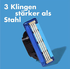 Mach3 Turbo 3-Systemklingen stärker als Stahl