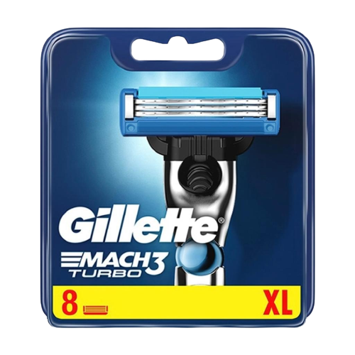 Gillette Mach 3 Turbo Rasierklingen 8er-Pack