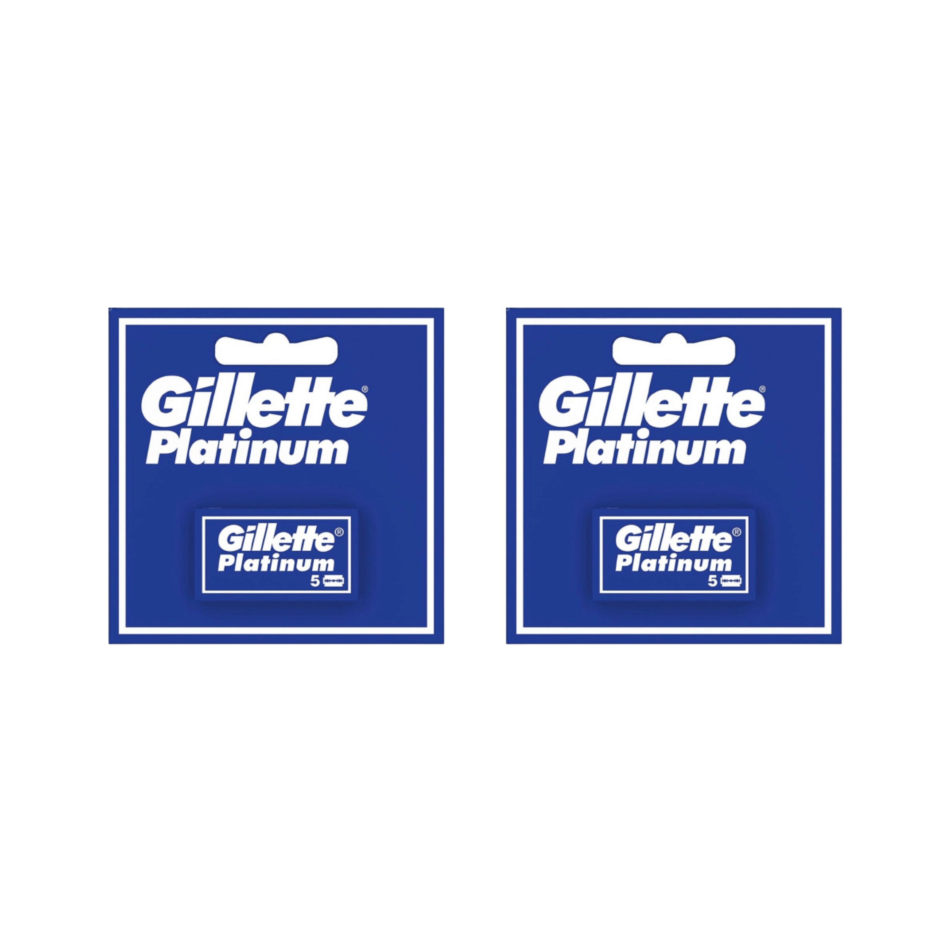 Gillette Platinum Rasierklingen - 10er Pack