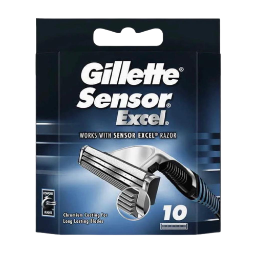 Gillette-Sensor-Excel-Ersatzklingen-10er-Pack