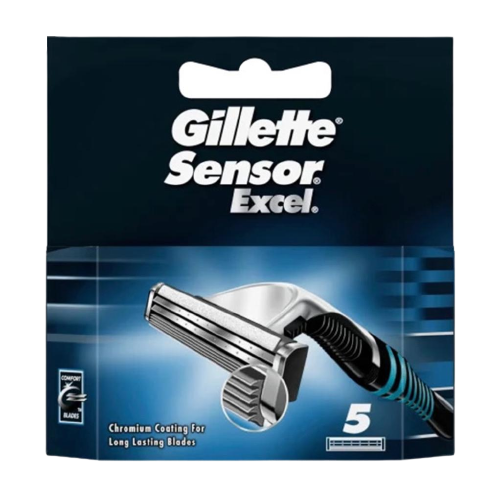 Gillette Sensor Excel Klingen 5er-Pack