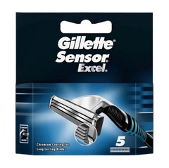 Gillette Sensor Excel Klingen 5er-Pack