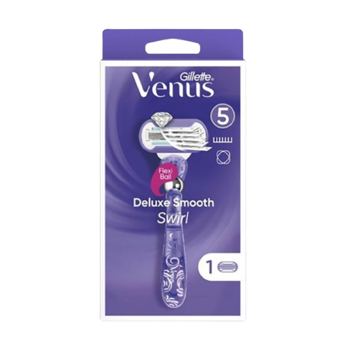 Gillette Rasierer Venus Deluxe Smooth Swirl + 1 Klinge