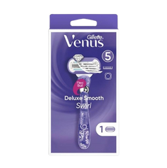 Gillette Rasierer Venus Deluxe Smooth Swirl + 1 Klinge