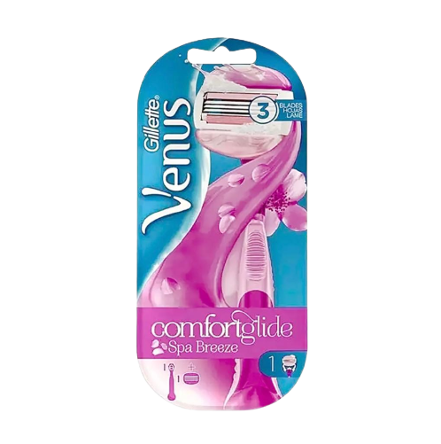 Gillette Rasierer Venus Comfortglide Spa Breeze + 1 Klinge