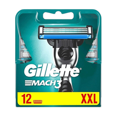 Gillette Mach3 - Rasierklingen 12er Pack