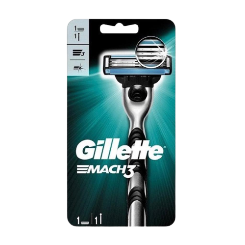 Gillette Mach3 Rasierer + 1 Klinge