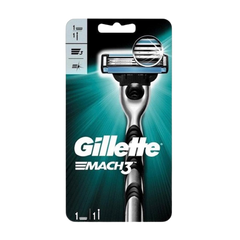 Gillette Mach3 Rasierer + 1 Klinge