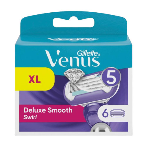 Gillette Klingen Venus Deluxe Smooth Swirl 6er-Pack