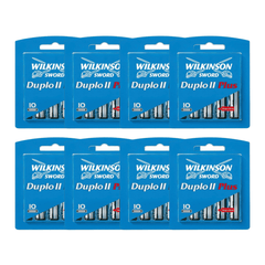 Wilkinson Sword Duplo II Plus für Herren 80er-Pack günstig online kaufen