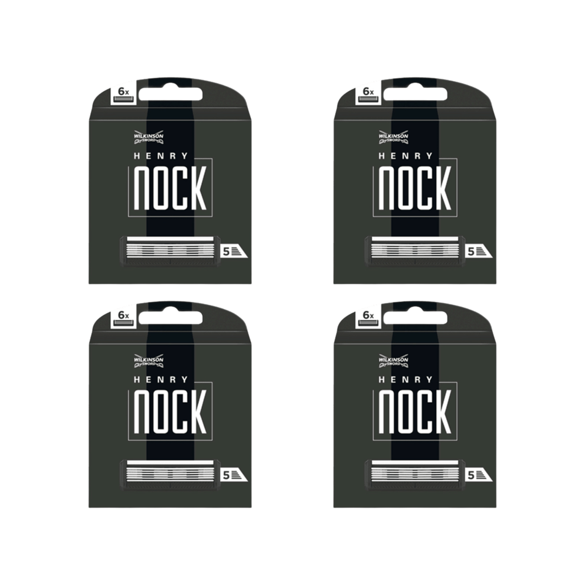 Ersatzklingen von Henry Nock 24er-Pack