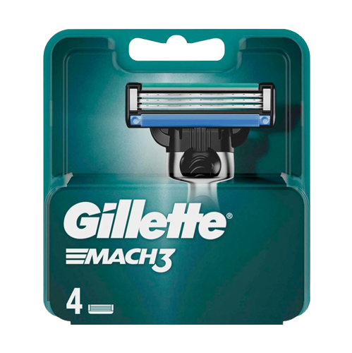 Gillette Mach3 Rasierklingen 4er